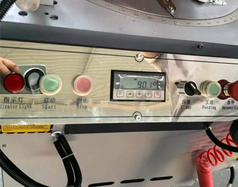 Various angle single head cutting saw Machine