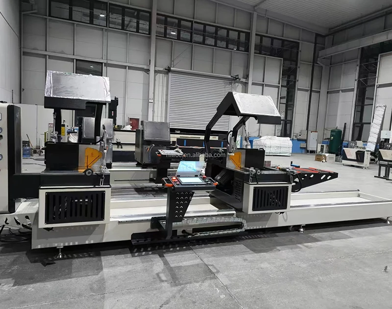 550 CNC Double-Head Precision Cutting Saw for large profile cutting