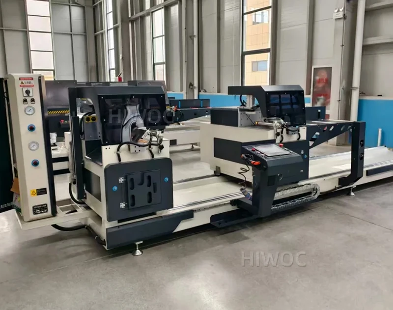 550 CNC Double-Head Precision Cutting Saw for large profile cutting