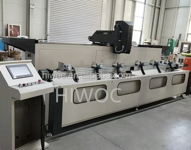 High speed CNC 3 axis processing center with 6 pcs automatic changing tools