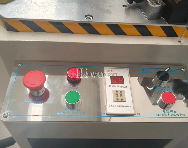 Heavy duty corner crimping machine