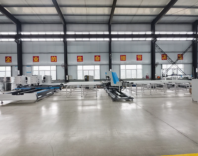 PVC efficient welding automatic cleaning production line