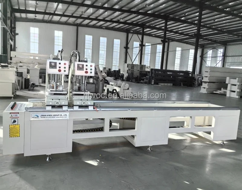 UPVC Two Heads Welding Machine for 120mm height pvc profile weld