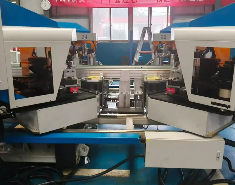 48 Axes CNC Four Head Corner Crimping production line