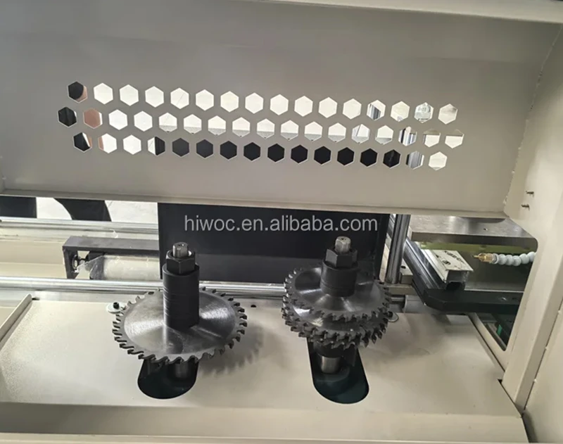 Auto Aluminum/pvc end milling machine