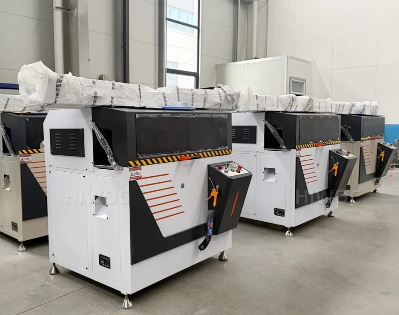 Corner connector aluminum cutting machine